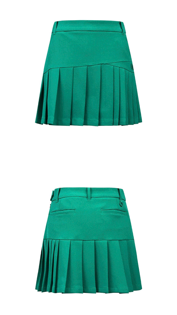 링스 여성 골프 플리츠 스커트--0