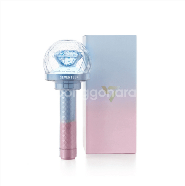 세븐틴 데뷔 10주년 기념 공식 응원봉 캐럿봉 뉴뉴럿봉 한정판 svt--0