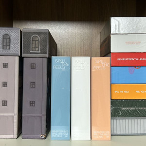 일괄 세븐틴 앨범 포카 키트 미니 정규 베스트 스필더필스 패더썬 헤븐