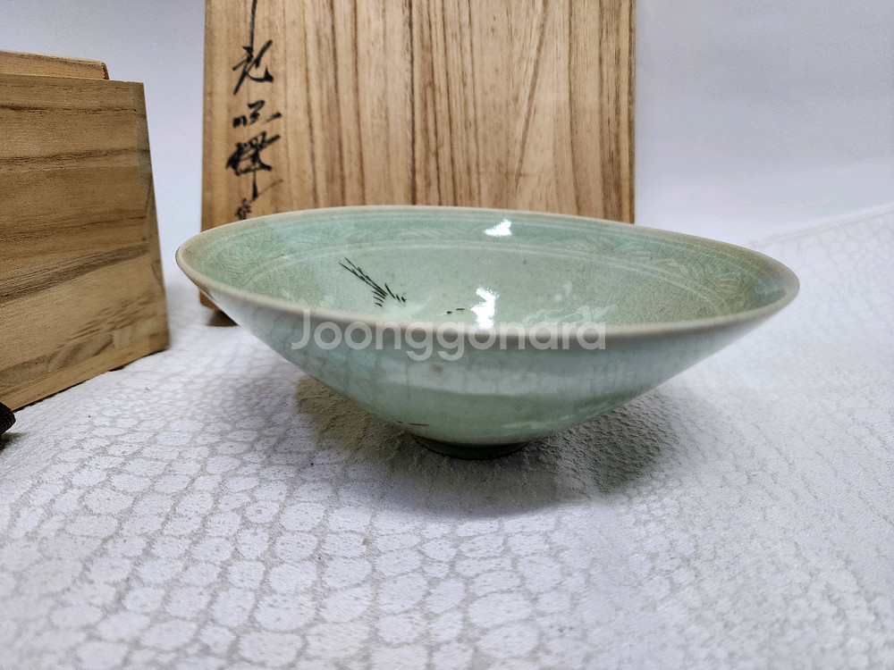 도암 지순탁 고려청자 말찻잔 도자기다완--5