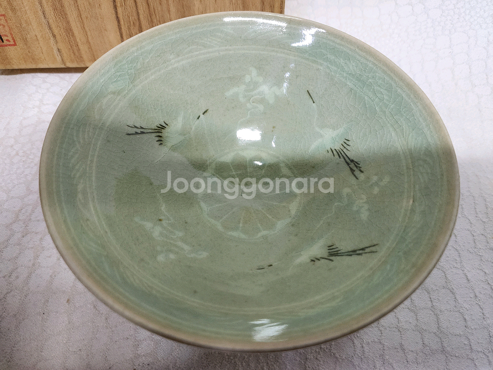 도암 지순탁 고려청자 말찻잔 도자기다완--1