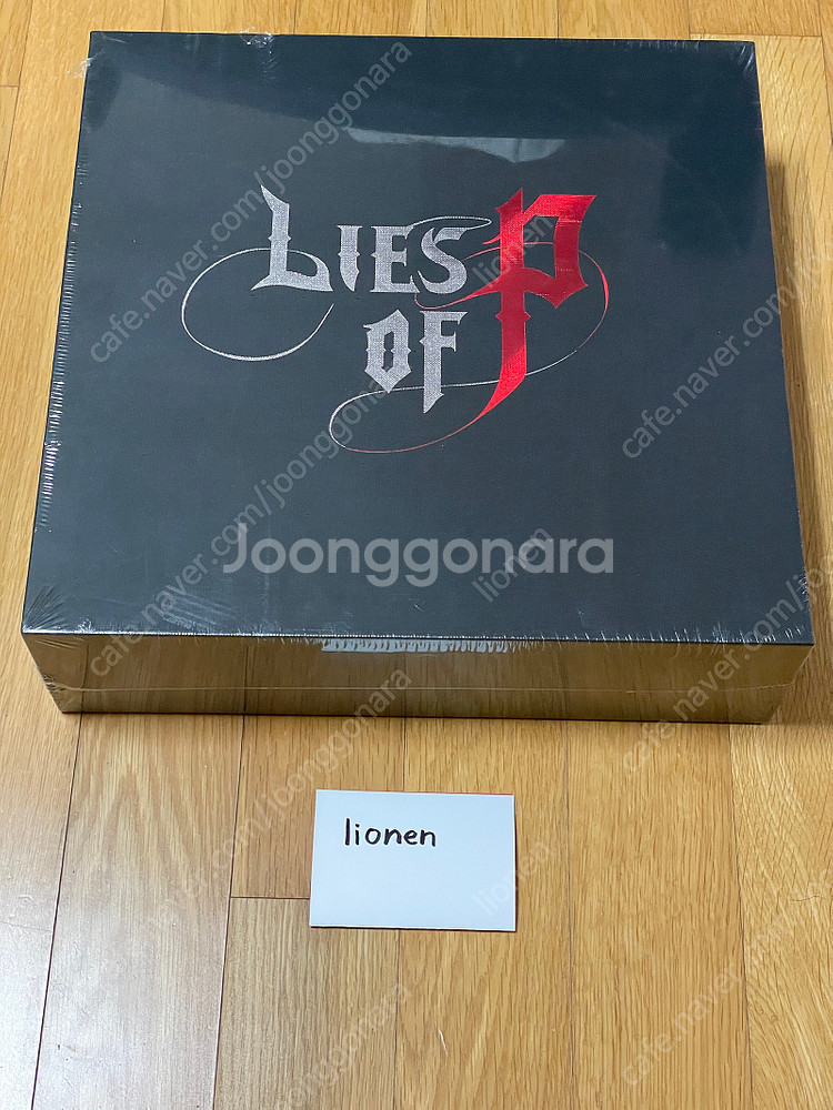 미개봉) PS5 피의 거짓 p의 거짓 콜렉터즈 에디션--0