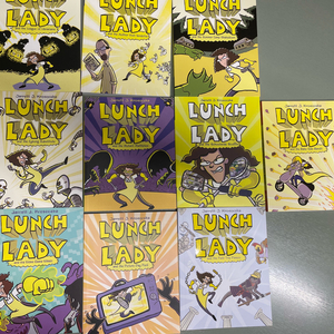 런치 레이디 (Lunch Lady) 어린이 영어원서 10권 세트