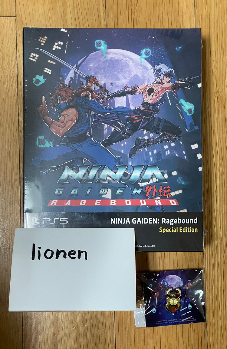 미개봉) ps5 닌자 가이덴 레이지바운드 스페셜 에디션--0