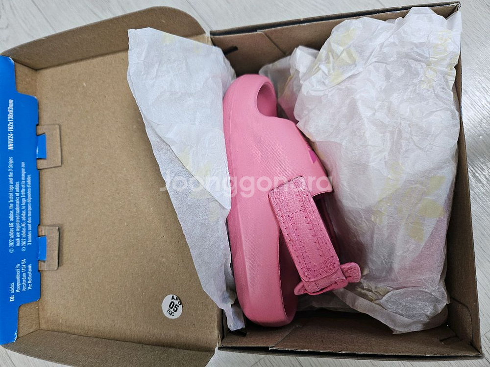 아디다스 아디폼 러닝 샌들140mm--1