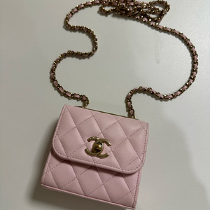 샤넬 트렌디cc 미니 연핑크