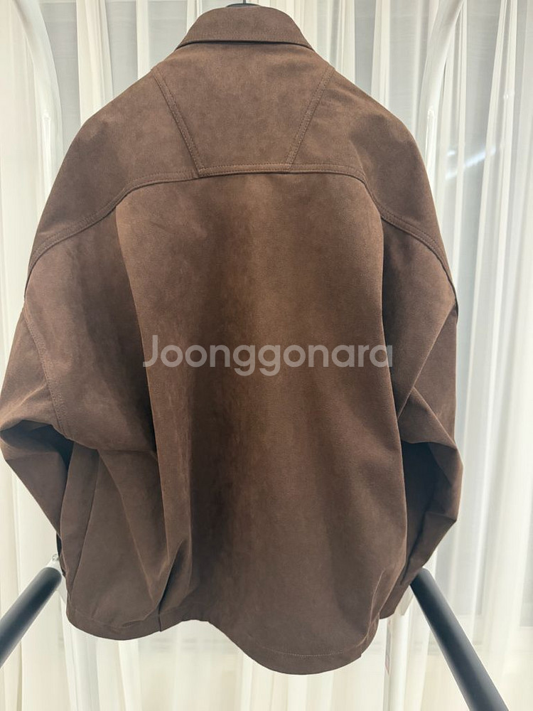 준지 울트라 스웨이드 브라운 셔츠 44사이즈(105사이즈) 새제품 팝니다--6