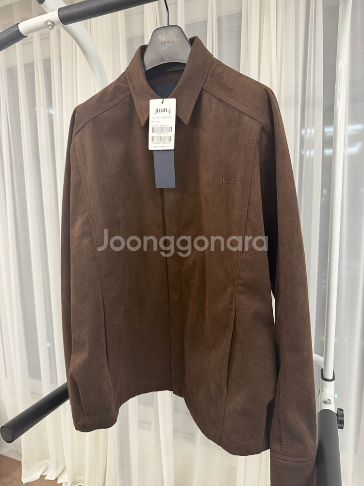 준지 울트라 스웨이드 브라운 셔츠 44사이즈(105사이즈) 새제품 팝니다--2