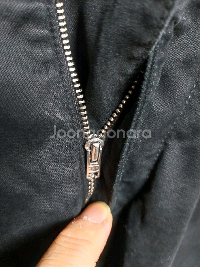 스톤아일랜드 블랙 남성 면바지 w32 백화점판--3