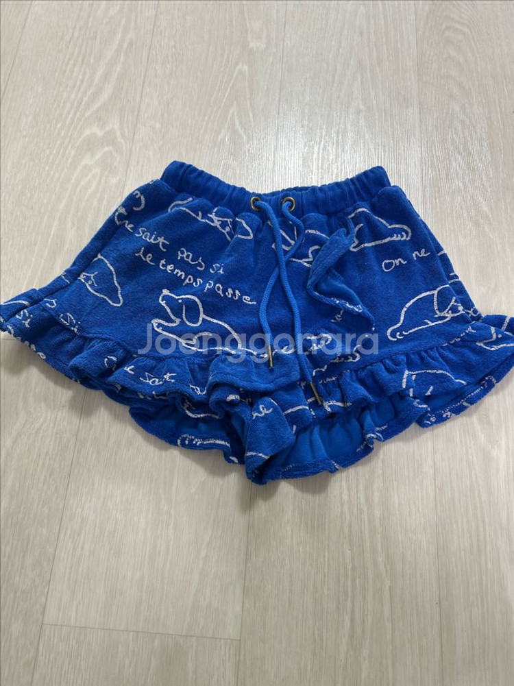 리미떼두두 타올지 원피스 상하세트 치마바지 아기옷--5