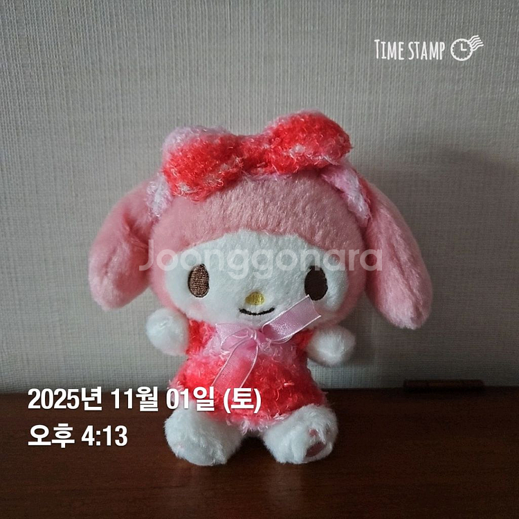 마이멜로디 파자마 인형 키링--1