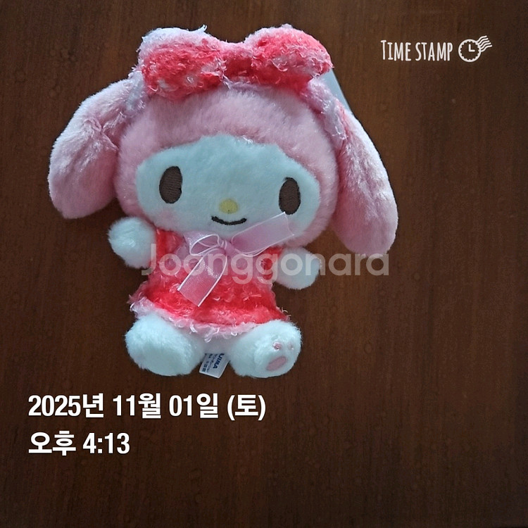 마이멜로디 파자마 인형 키링--2