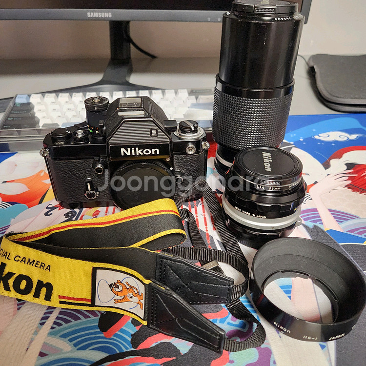 니콘 F2s + 50.4 렌즈 + 호돌이 스트랩--0