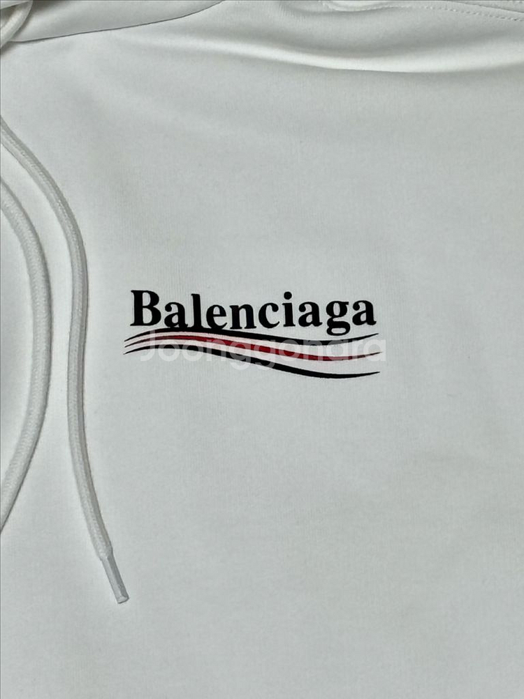 [새상품급/백화점판] 발렌시아가 웨이브 로고 후드티 [105]--1