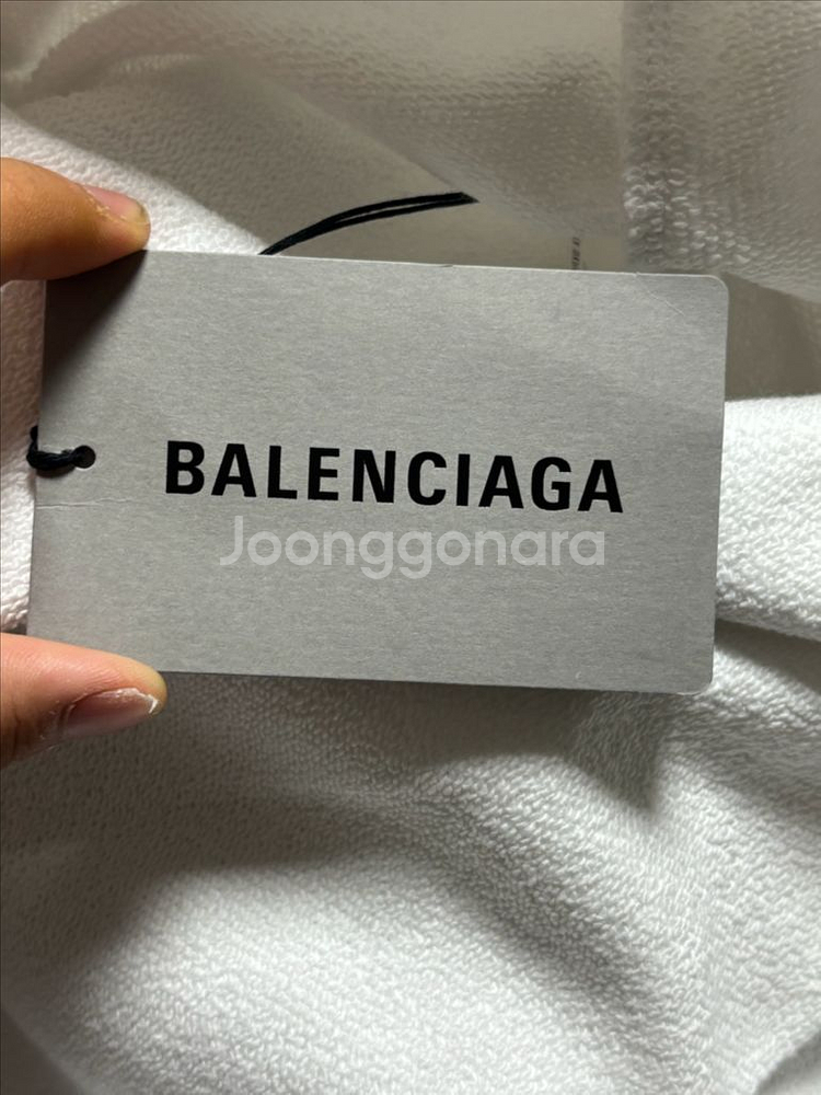 [새상품급/백화점판] 발렌시아가 웨이브 로고 후드티 [105]--4