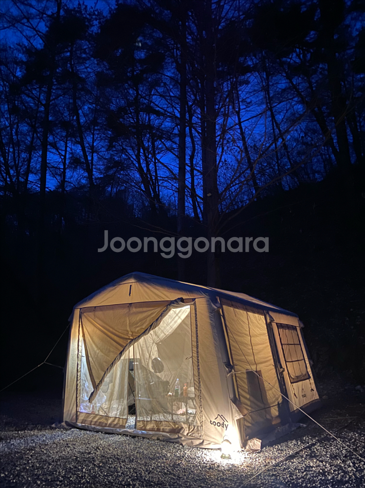 [220만원]쿠디 루미 에어텐트 풀세트(전동펌프덤서비스)--3