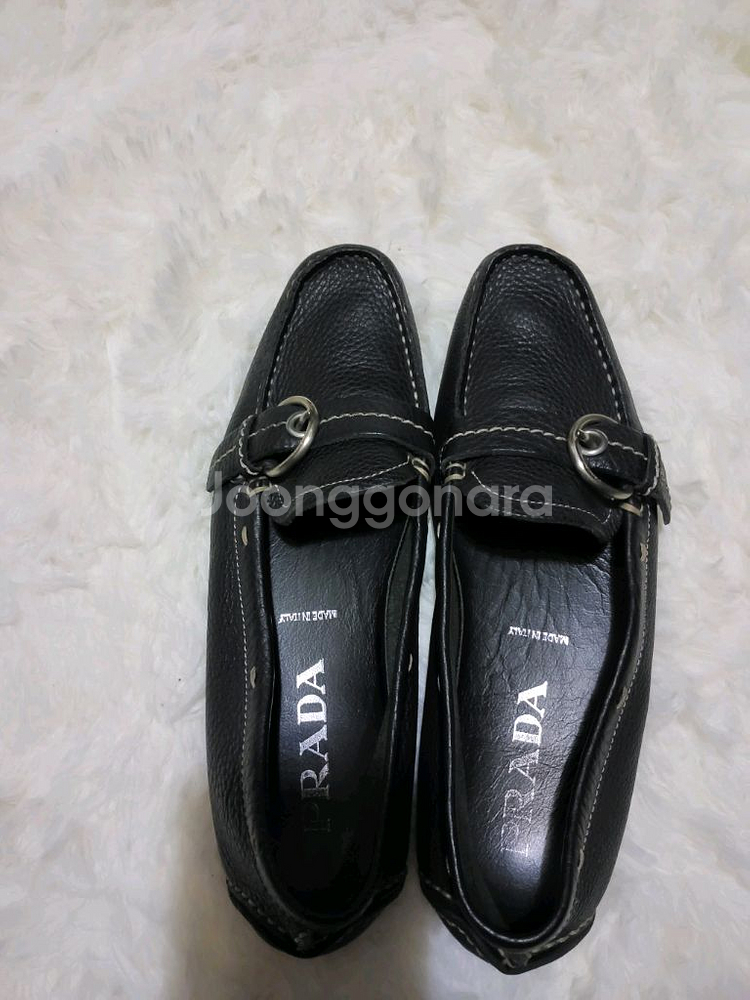 프라다 가죽 로퍼37(정품)--2