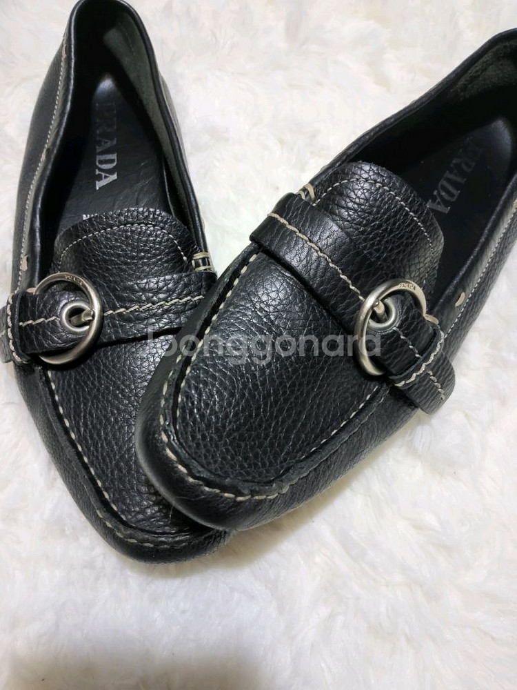 프라다 가죽 로퍼37(정품)--4