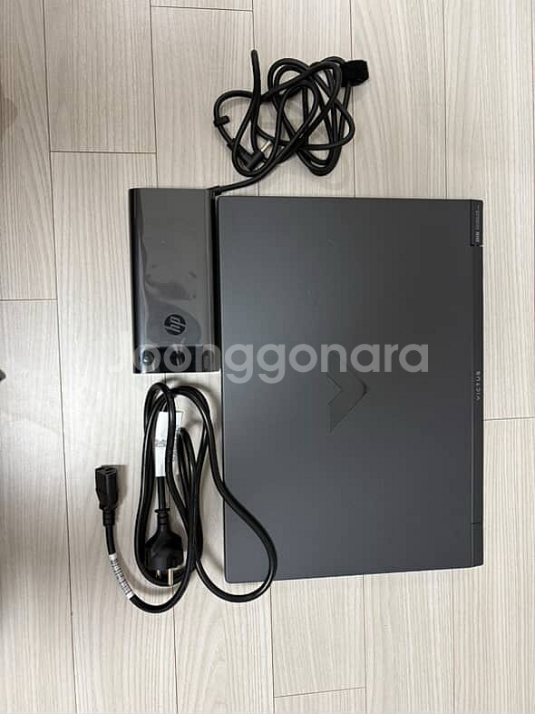 HP 미카실버 게이밍 노트북--2