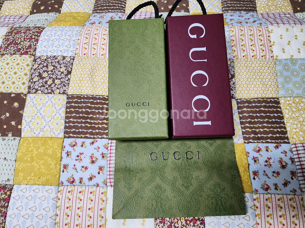 구찌 트윌리 박스 상자 쇼핑백 모음--1