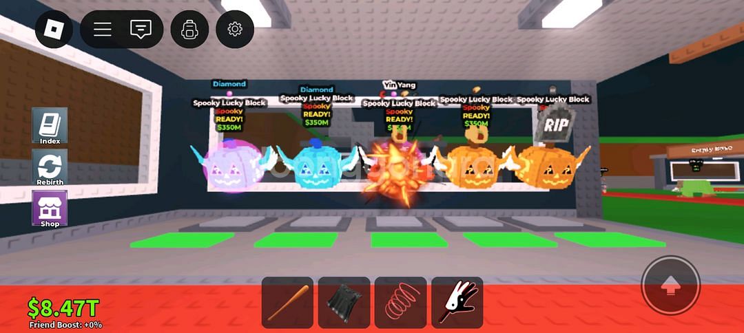 브레인롯즈 훔치기 할로윈 럭블 10개 일괄--1