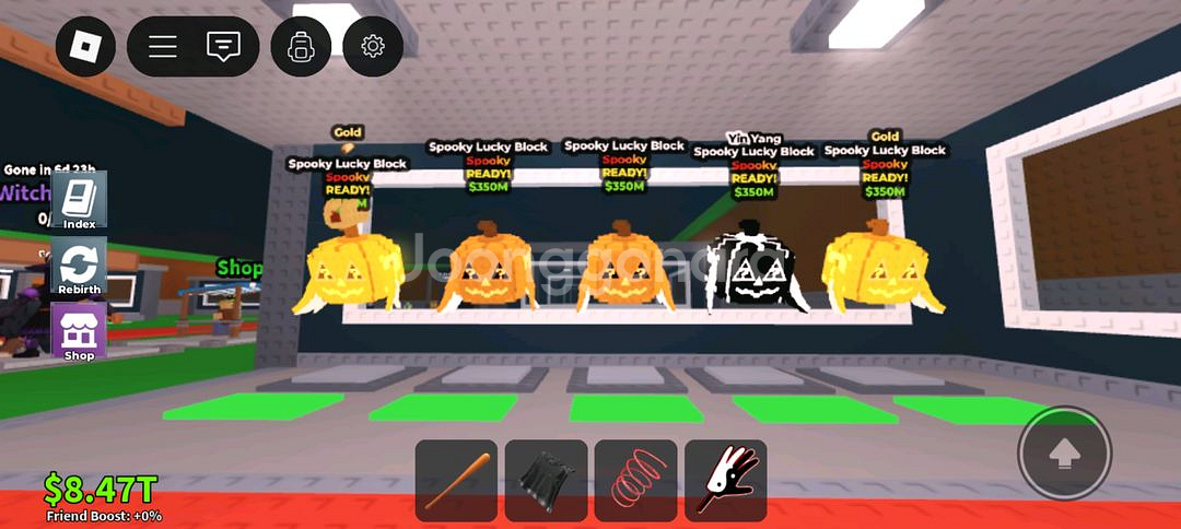 브레인롯즈 훔치기 할로윈 럭블 10개 일괄--0