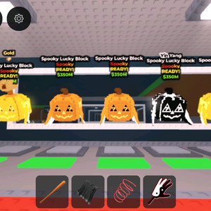 브레인롯즈 훔치기 할로윈 럭블 10개 일괄