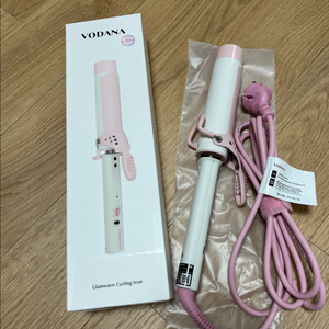 보다나 25년 글램웨이브 봉고데기 36mm 스트로베리크림 새상품급