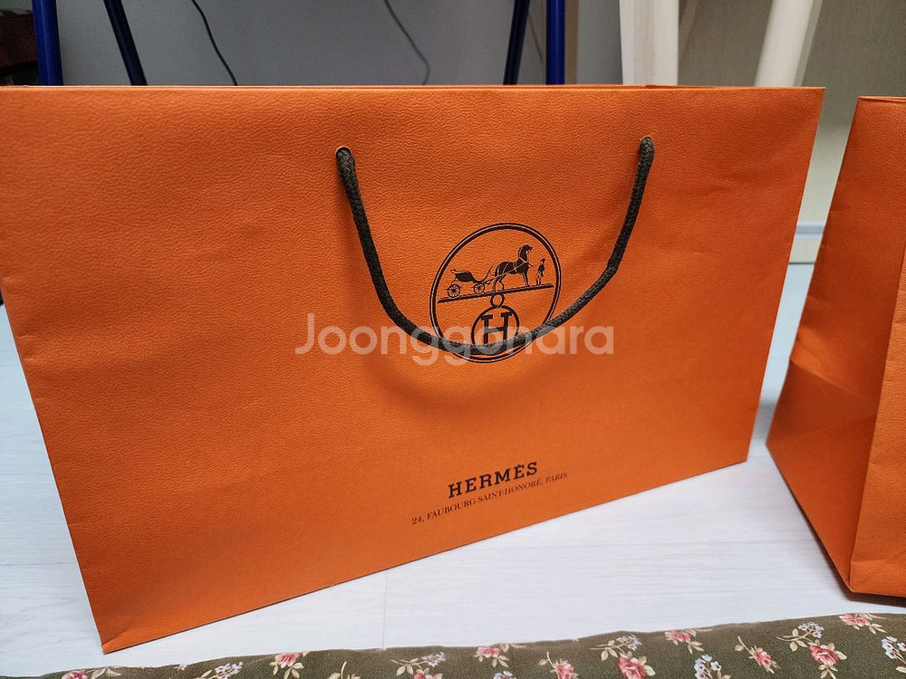 에르메스 링 상자 박스 신발 쇼핑백--3