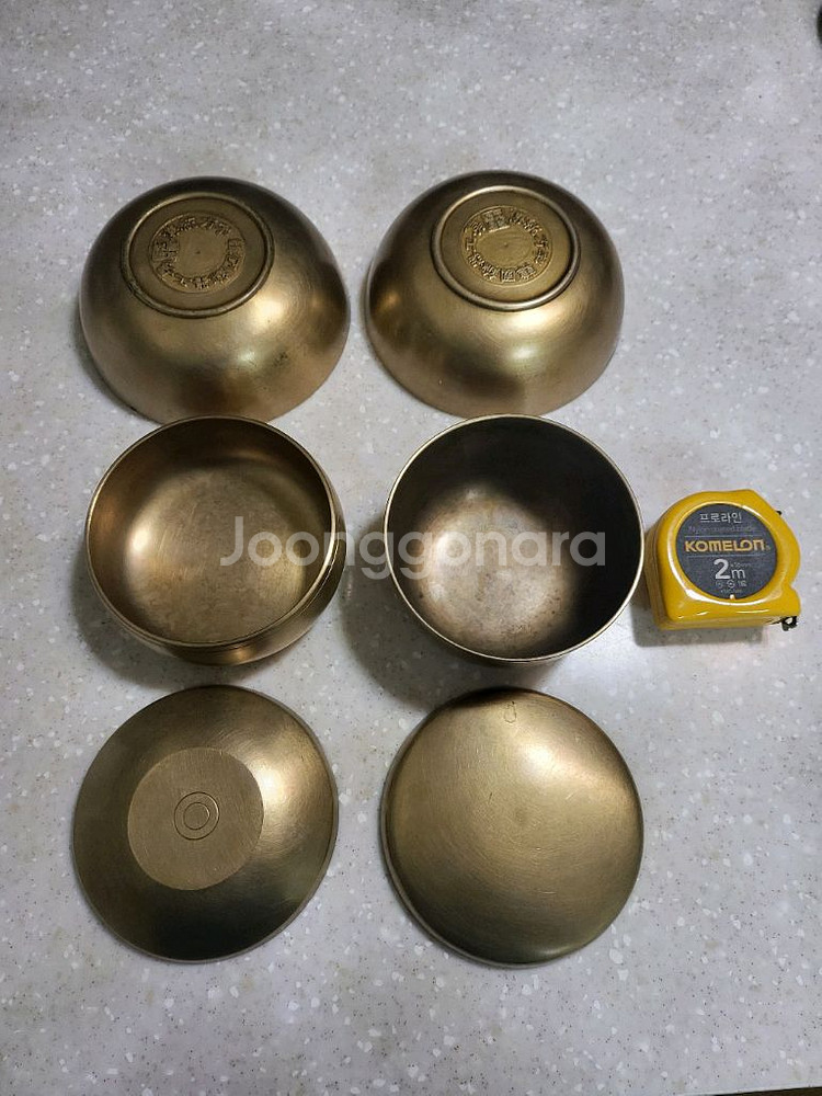 유기 식기세트(지름14cm,10.5cm)팝니다--1