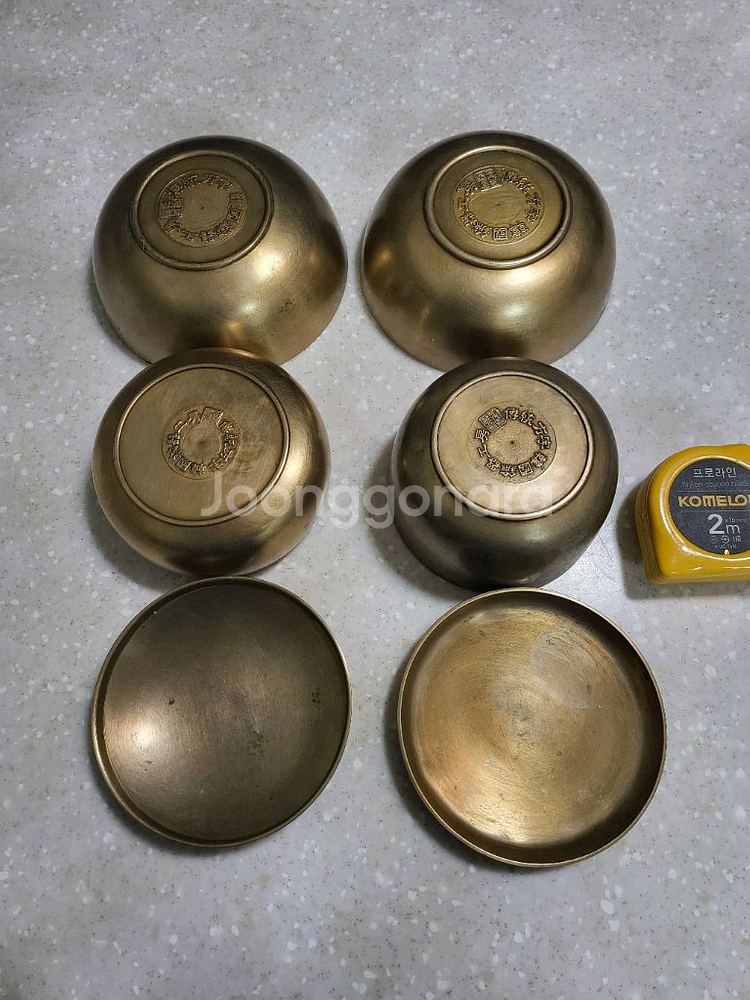 유기 식기세트(지름14cm,10.5cm)팝니다--4