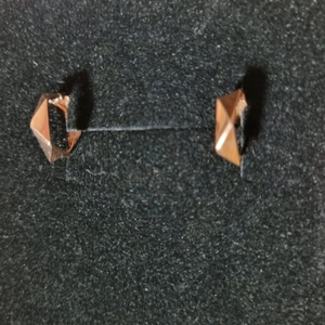 14k 핑크골드 원터치 귀걸이