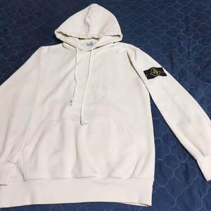 스톤아일랜드 후드티 크림 (L)