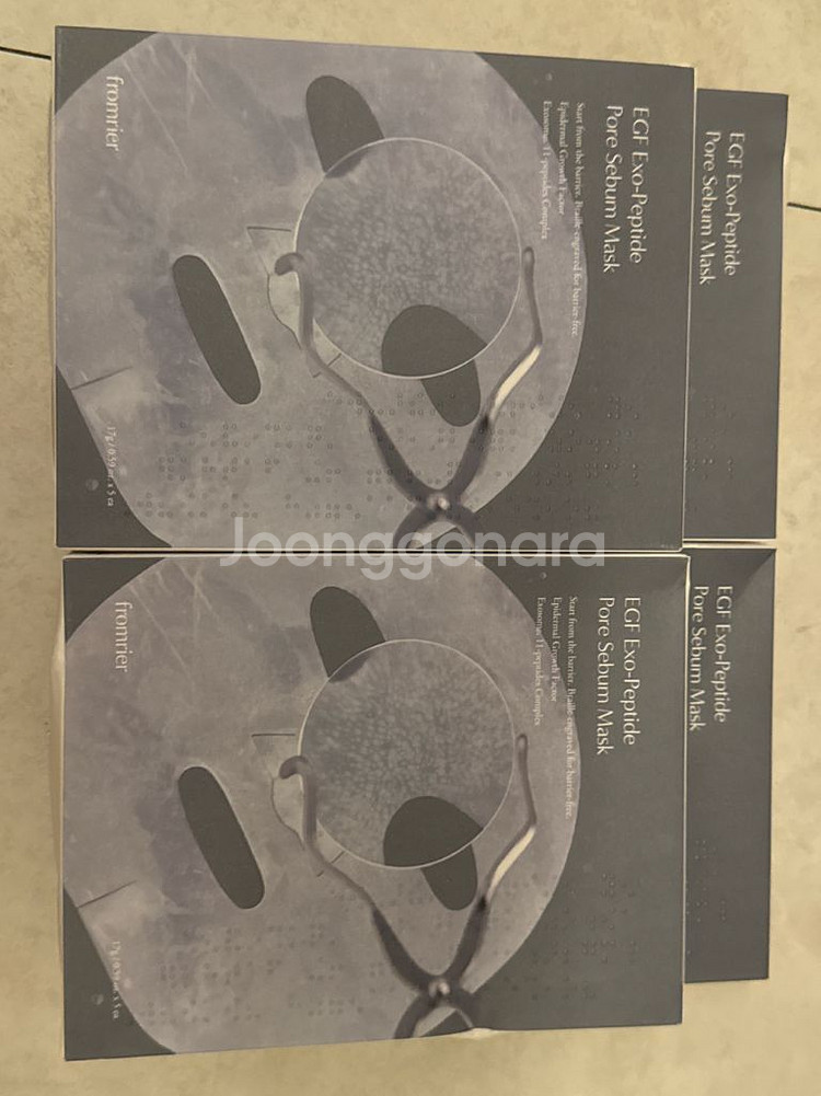 [새상품] 프롬리어 EGF 엑소 펩타이드 모공 세범 마스크--0