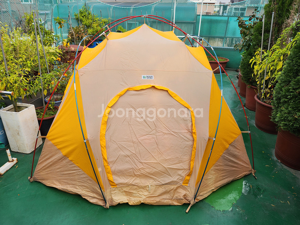 코오롱스포츠 6인용 캠핑텐트--0