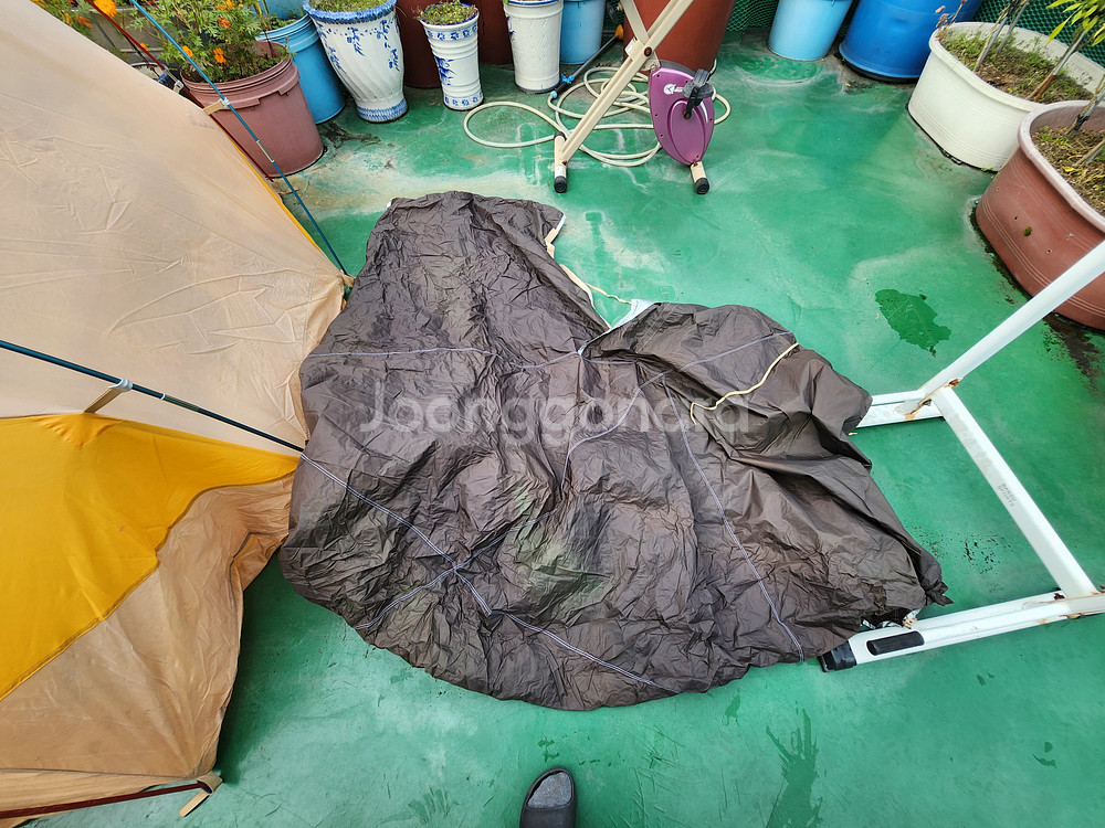 코오롱스포츠 6인용 캠핑텐트--2