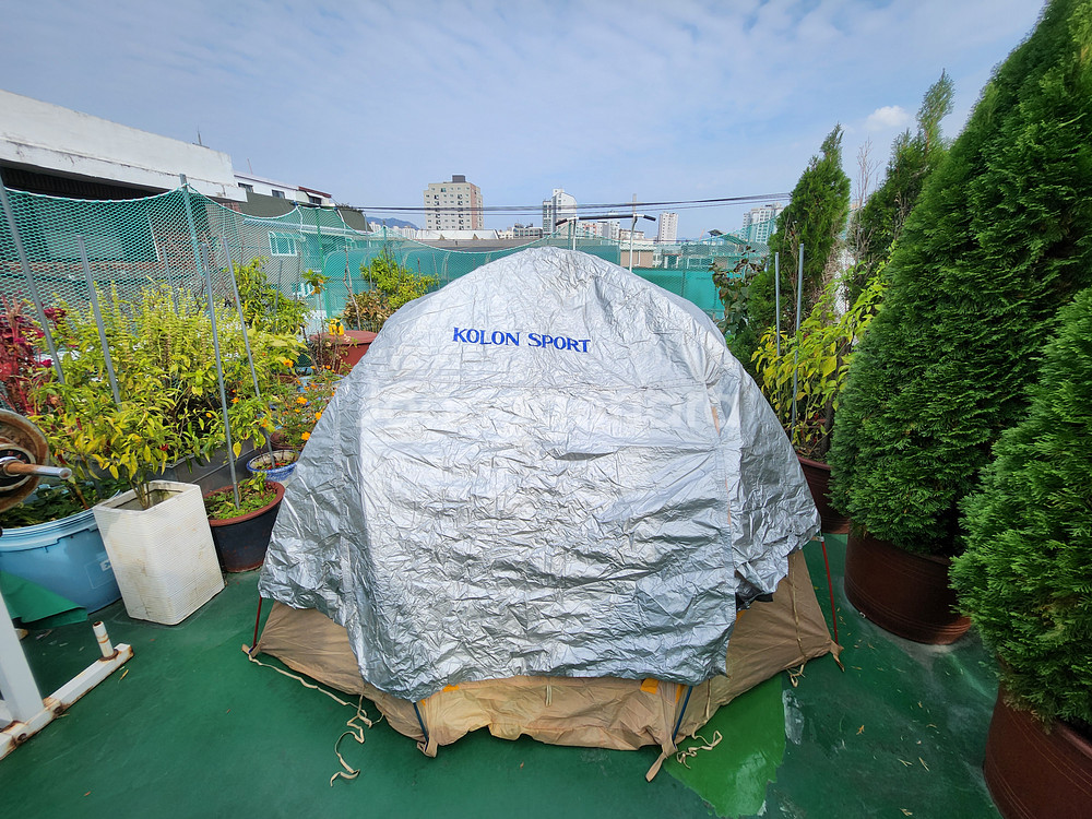 코오롱스포츠 6인용 캠핑텐트--1