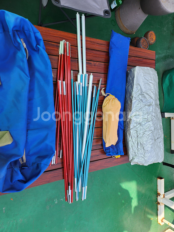 코오롱스포츠 6인용 캠핑텐트--5