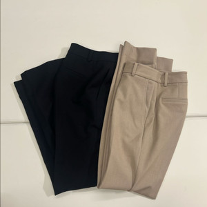 시에 브랜 에센셜 팬츠 블랙, 베이지 XS 팔아요