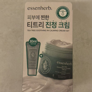 [새상품] 에센허브 티트리 진정 크림 세트[새상품] 에센허브 티트리 진정 크림 세트