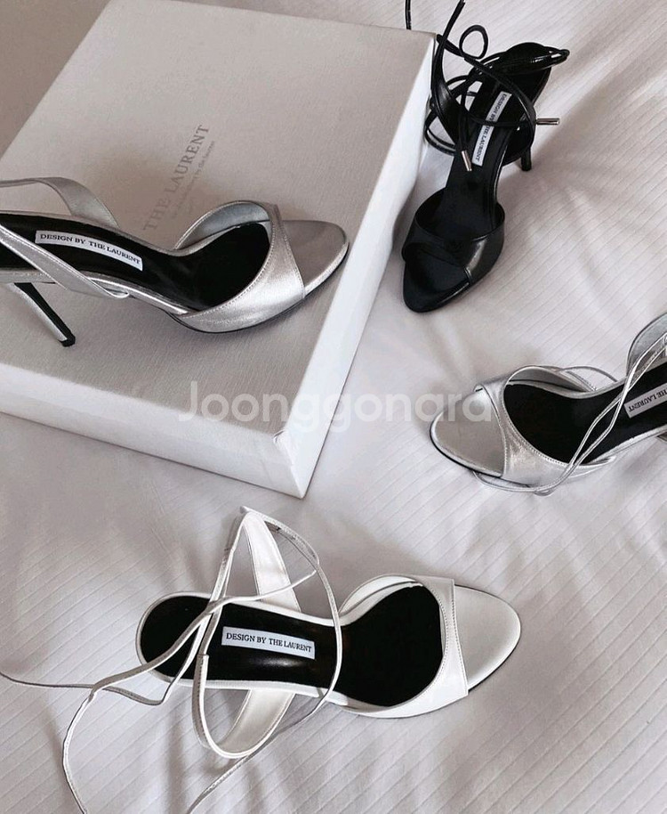 더로랑 크로스 스트랩힐(235,8cm)블랙--0