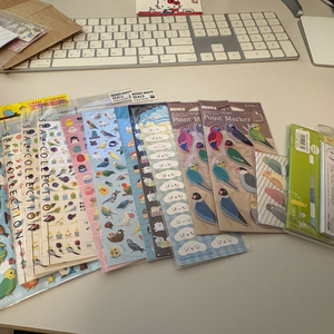 미도리 기타 일본 다꾸 스티커 포인트 마커 등