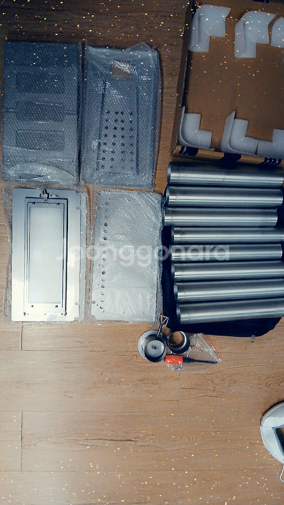 캠핑 접이식 화목난로--1