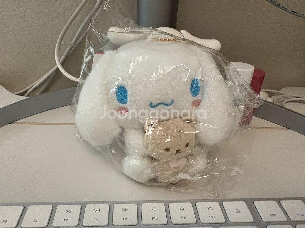 산리오 시나모롤 페어 마스코트 인형 키링--0