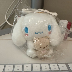 산리오 시나모롤 페어 마스코트 인형 키링