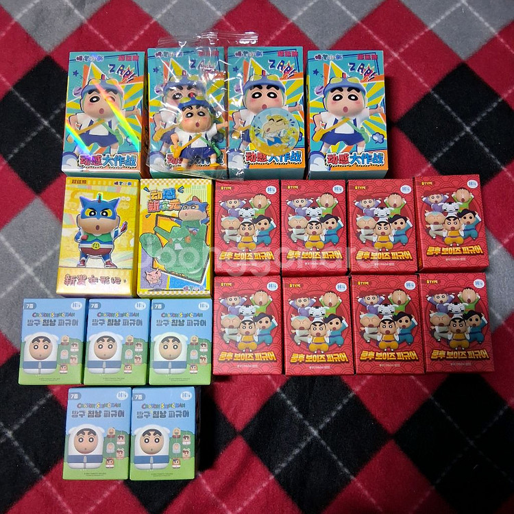 쟈근콩/짱큰콩/귀멸칼날피규어 짱구쿵푸피규어--4