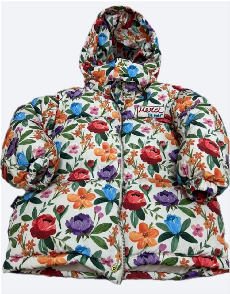 리미떼두두아트플라워덕다운m리미떼두두m--0