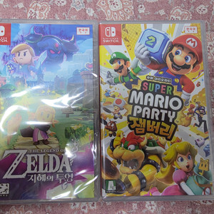 젤다 지혜의투영 마리오 파티 잼버리 둘다 미개봉 팝니다