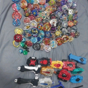 배틀 팽이 대량 세트