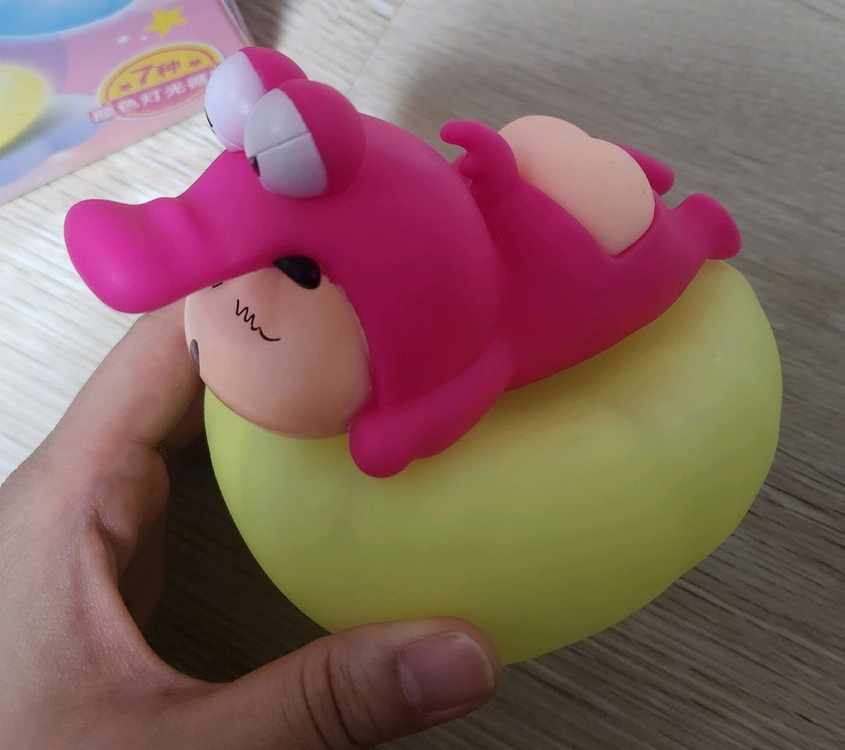 새상품)랜덤 짱구젤리엉덩이 무드등 이미지